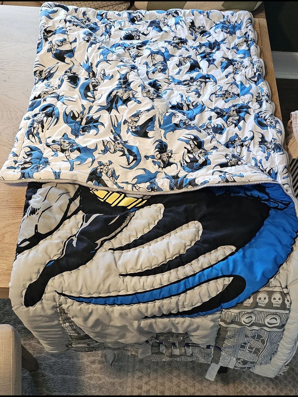 Pottery Barn Kids- Batman Sleeping Bag- Hunter